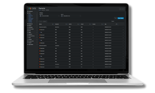 Tapa Office cloud reporting and back office controls